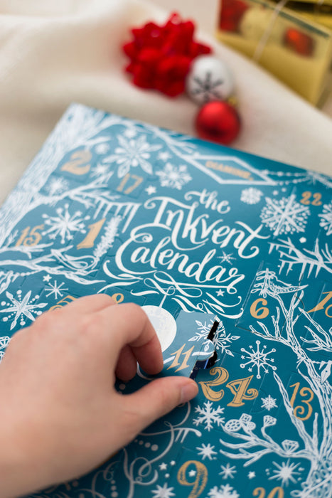 Diamine 2025 Inkvent Calendar - Teal Edition