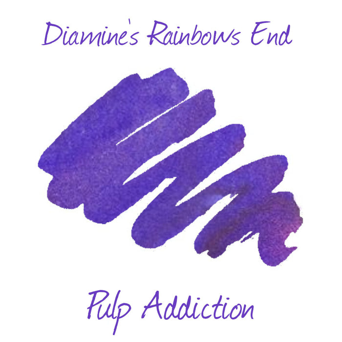 Diamine Purple Edition Ink - Rainbows End Chameleon