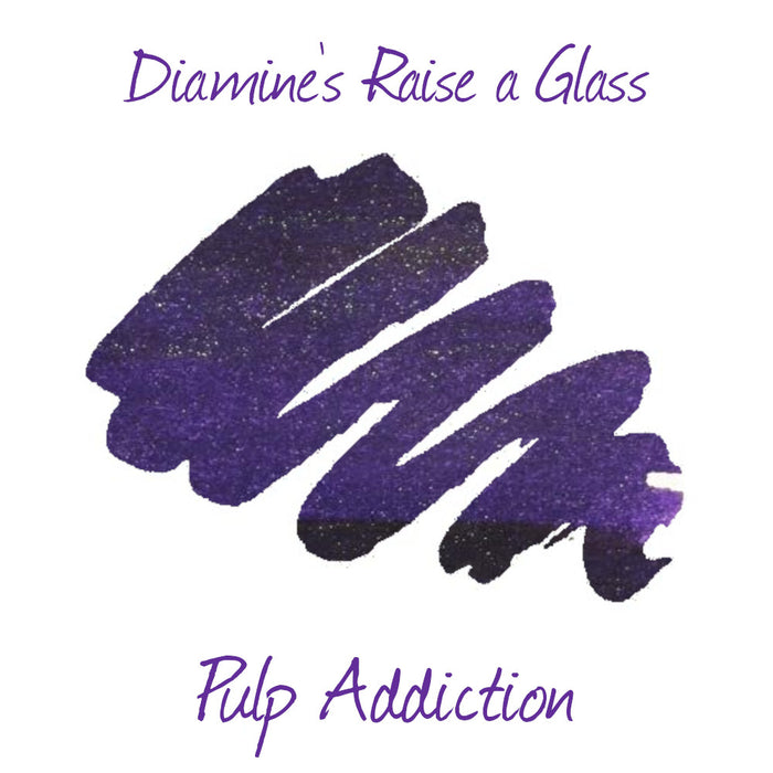 Diamine Purple Edition Ink - Raise a Glass Chameleon
