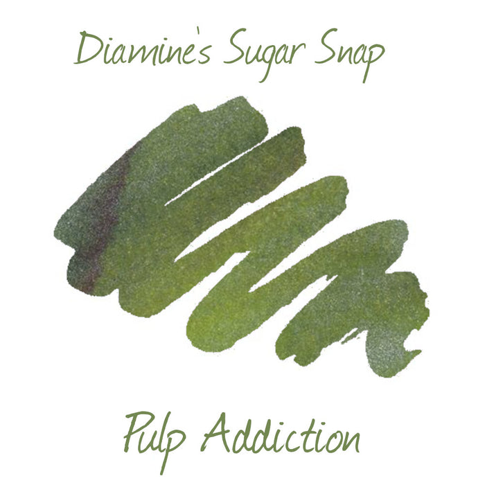Diamine Purple Edition Ink - Sugar Snap Shimmer