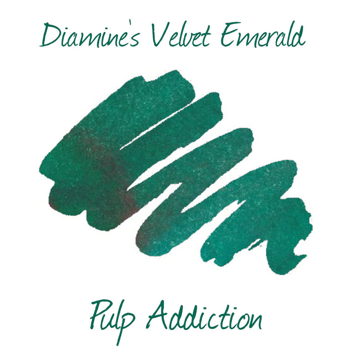 Diamine Purple Edition Ink - Velvet Emerald