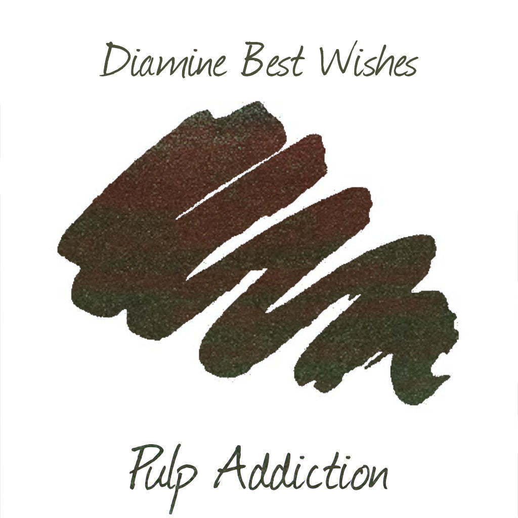 Diamine Green Edition Ink Best Wishes 2ml Sample — Pulp Addiction