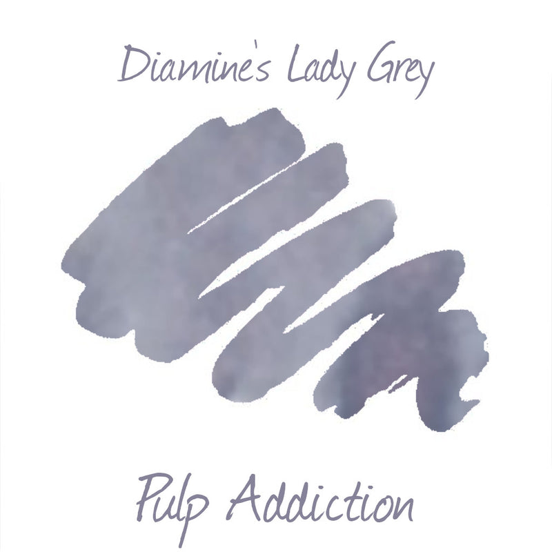 Diamine Fountain Pen Ink - Lady Grey 2ml Sample