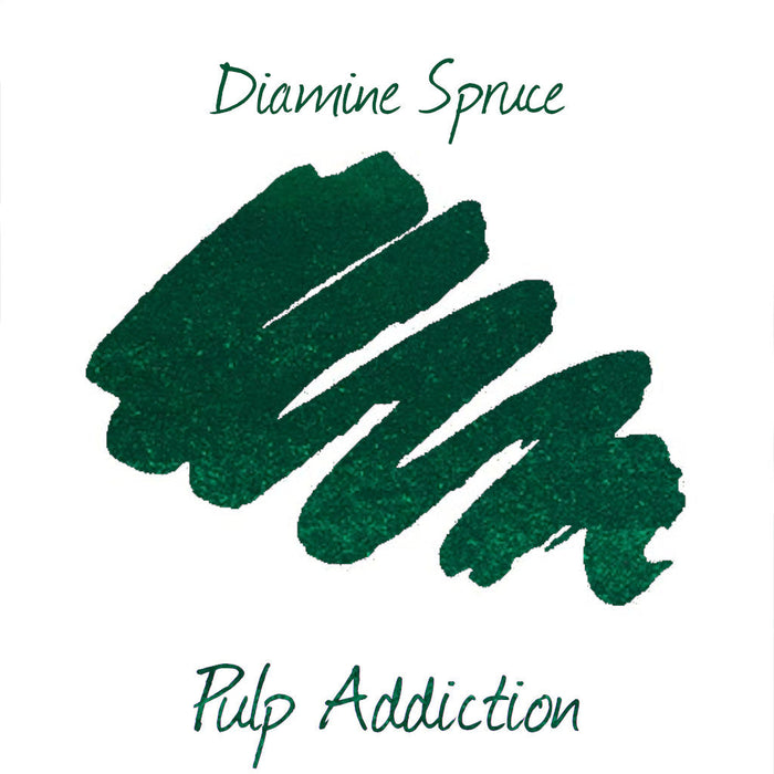 Diamine Green Edition Ink - Spruce Scented - 2ml Sample