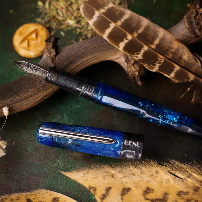 BENU Talisman Fountain Pen - Hawk’s Eye