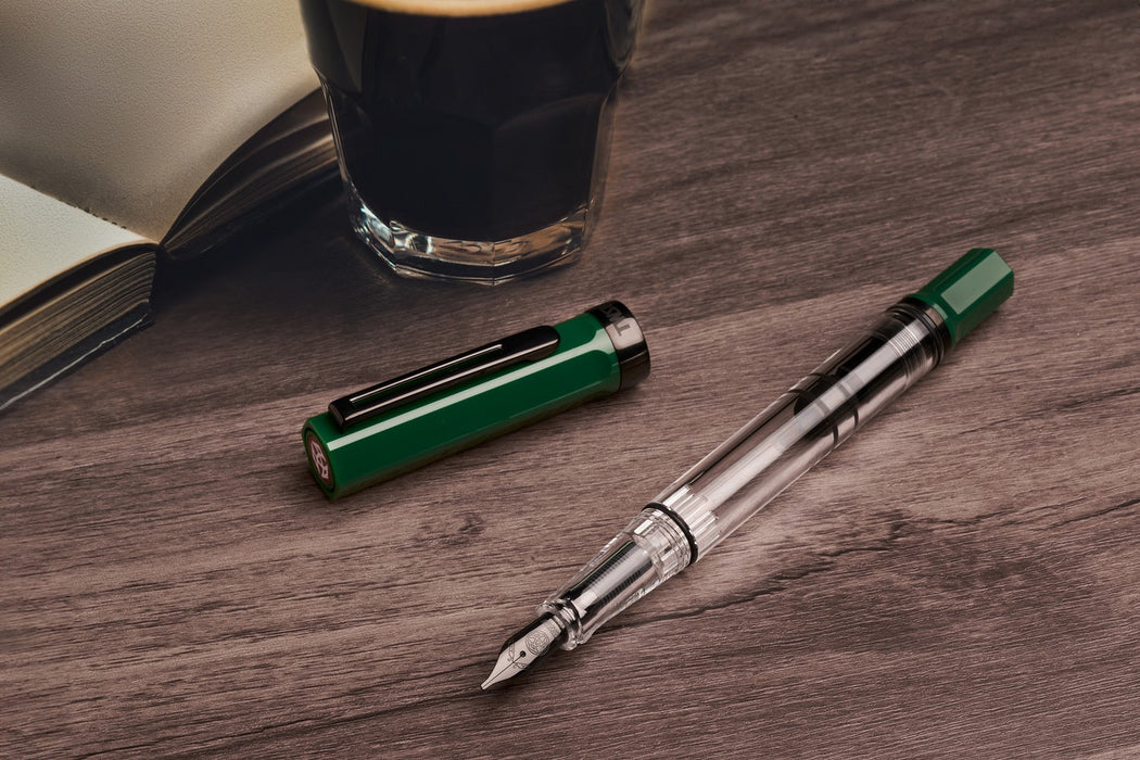 TWSBI Eco Fountain Pen - Green Irish with Onyx