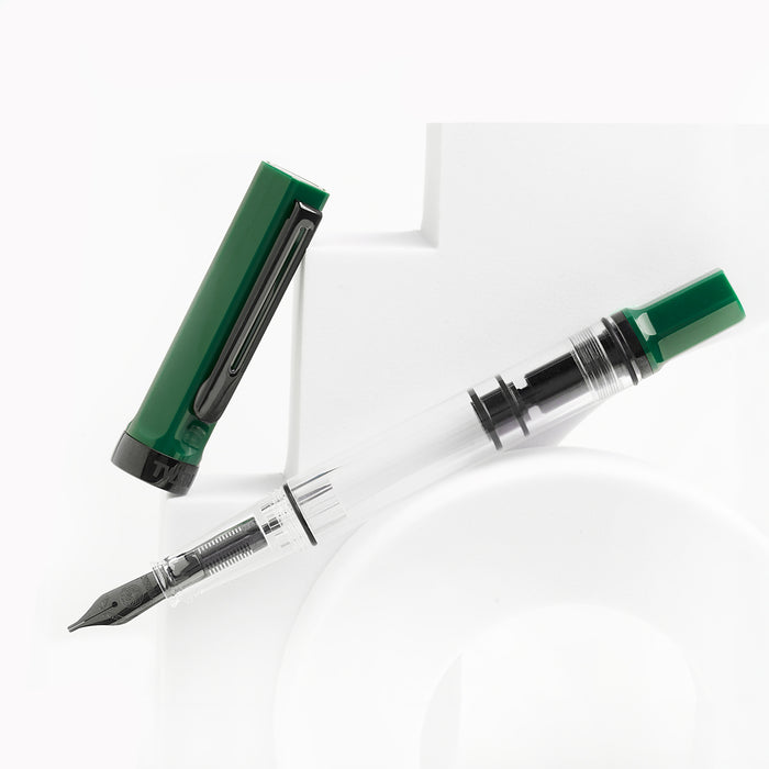 TWSBI Eco Fountain Pen - Green Irish with Onyx