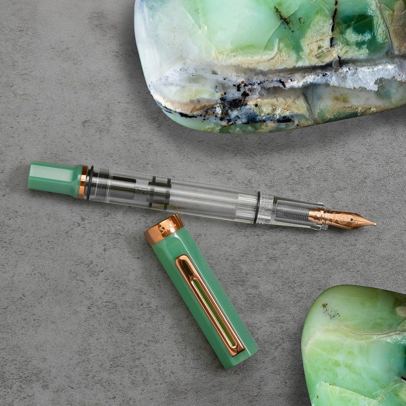TWSBI Eco Fountain Pen - Jade Jelly with Bronze [PRE-ORDER STARTS 26 OCT]