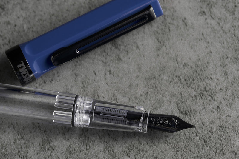 TWSBI Eco Fountain Pen - Slate Blue with Onyx