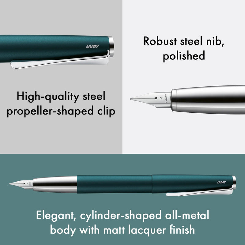 Lamy Studio Fountain Pen - Petrol, Special Edition