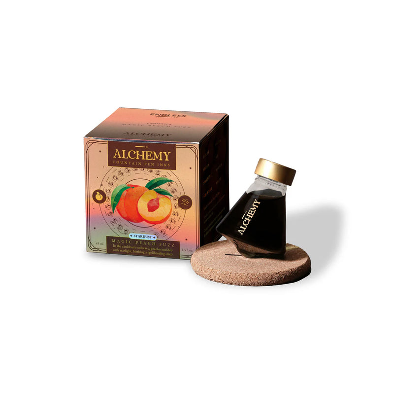 Endless Alchemy Fountain Pen Ink - Stardust - Magic Peach Fuzz 45ml