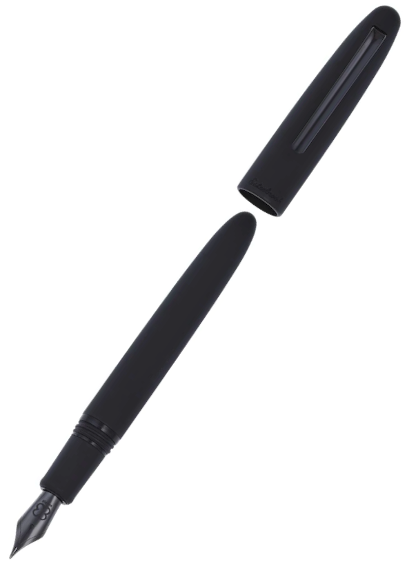 Esterbrook Estie Raven Fountain Pen - Matte Black w/ Black Trim