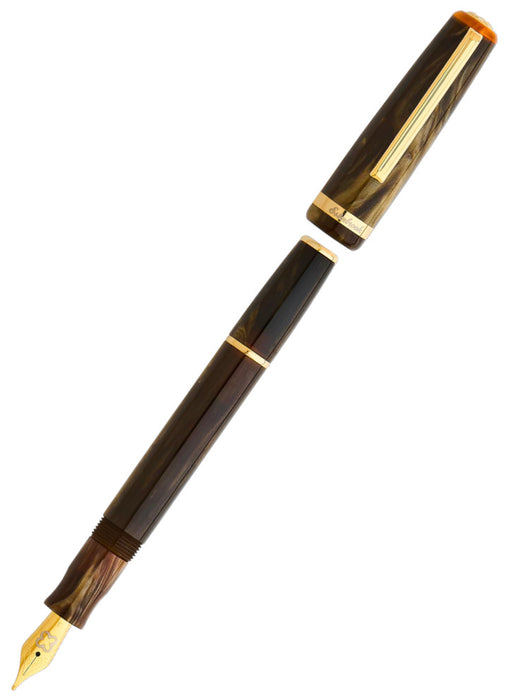 Esterbrook JR Fountain Pen - Pumpkin Latte - Gold Trim