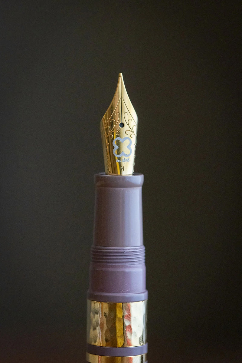 Esterbrook Model J Ebonite Fountain Pen - Violet - Custom Nib
