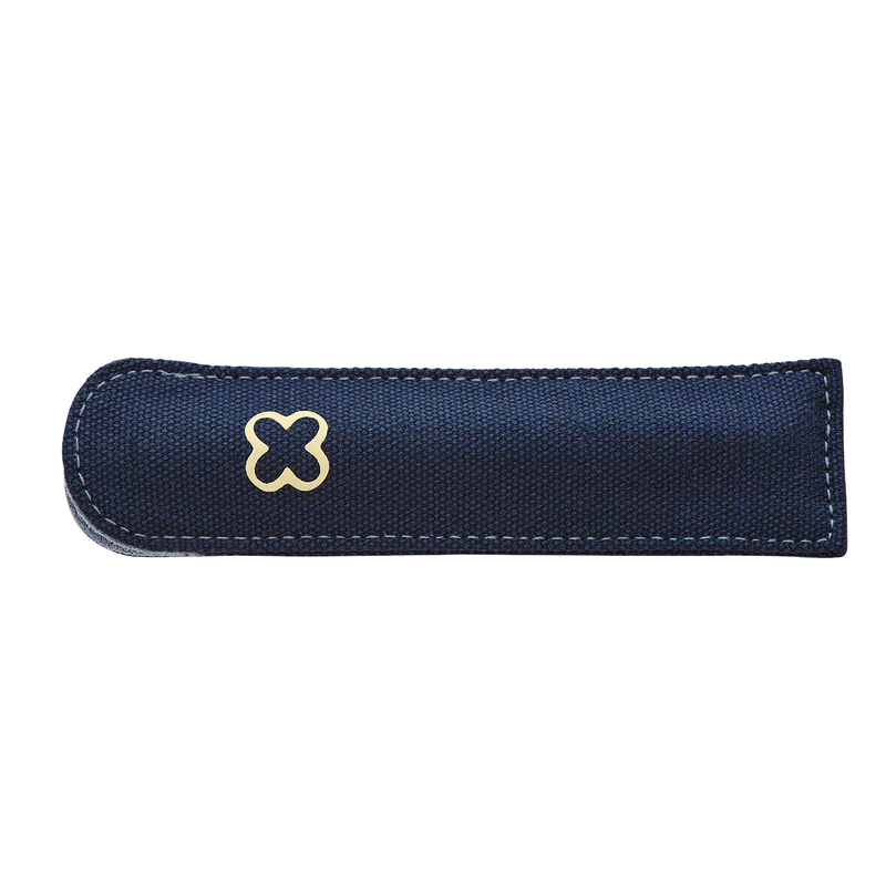 Esterbrook Canvas Single Pen Sleeve Navy