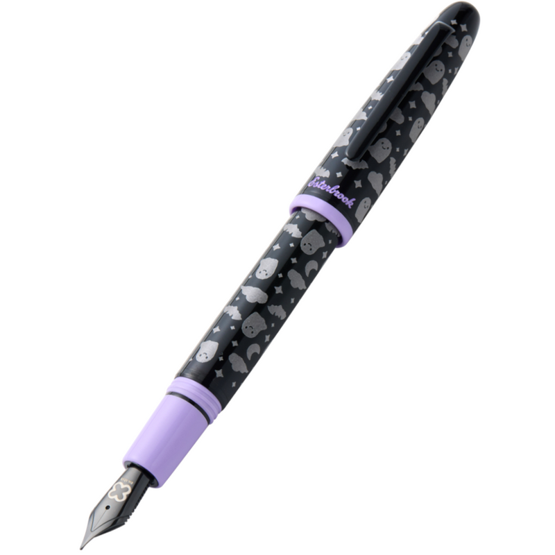 Esterbrook Estie Fountain Pen - Black Sweetly Haunted with Bat, Special Edition