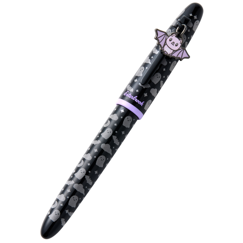 Esterbrook Estie Fountain Pen - Black Sweetly Haunted with Bat, Special Edition