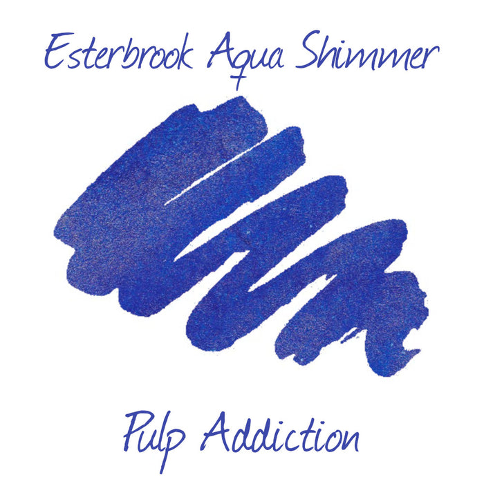 Esterbrook Aqua Shimmer Ink - 2ml Sample