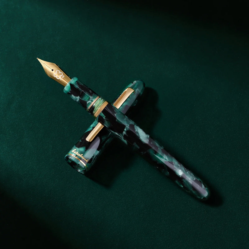Esterbrook Estie Evergreen Fountain Pen - Gold Trim, Special Edition