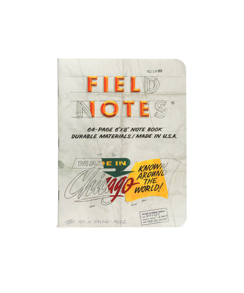 Field Notes The Chicago Look Notebooks (Set 2) *New Size*