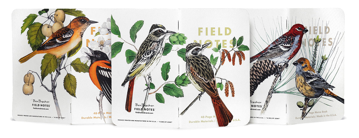 Field Notes Birds and Trees of North America Notebooks (Set 3) - Pack B