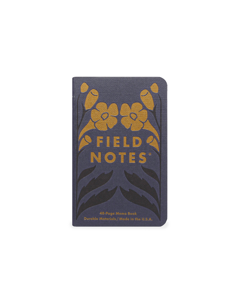 Field Notes Fall Flowers Notebooks (Set 3)