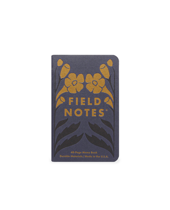 Field Notes Fall Flowers Notebooks (Set 3)