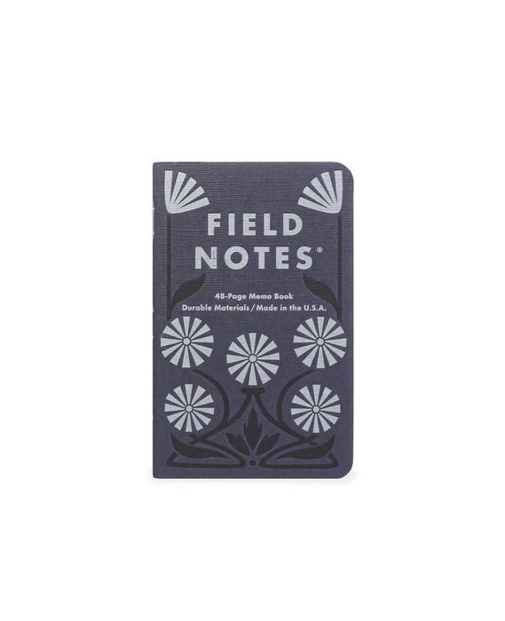 Field Notes Fall Flowers Notebooks (Set 3)