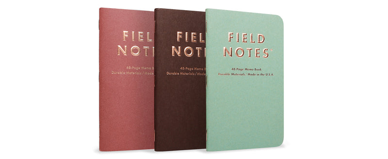 Field Notes Lucky Notebooks (Set 3)