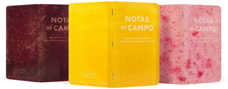 Field Notes Paletas Notebooks (Set 3) -  Pack B