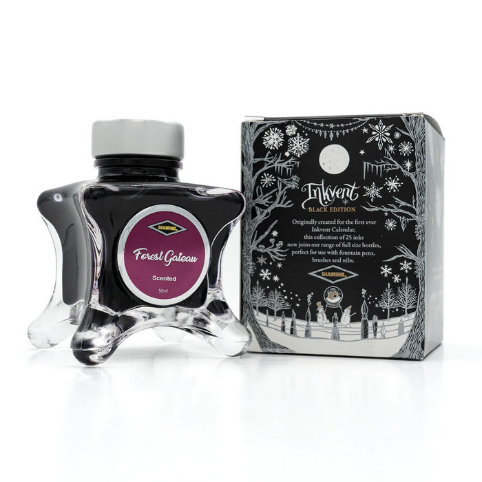 Diamine Black Edition Ink - Forest Gateua Scented