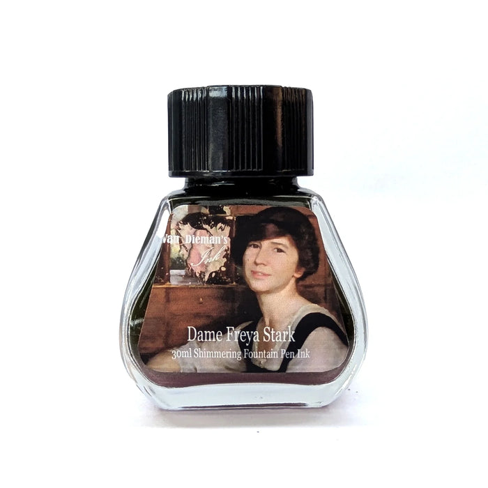 Van Dieman's Explorers Fountain Pen Ink - Dame Freya Stark - Shimmering