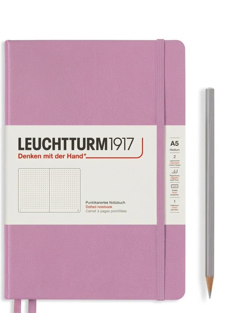 Leuchtturm1917 Softcover Notebook Medium (A5), Dotted - Bubble Gum
