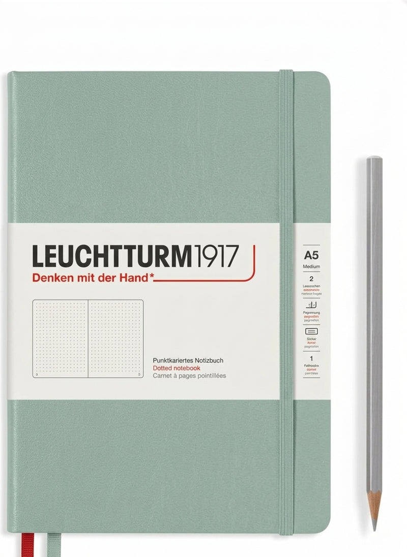 Leuchtturm1917 Softcover Notebook Medium (A5), Dotted - Dove