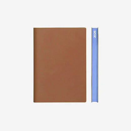 Daycraft 2026 Signature Daily Diary – A5, Brown