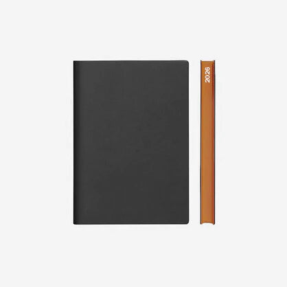 Daycraft 2026 Signature Daily Diary – A5, Black