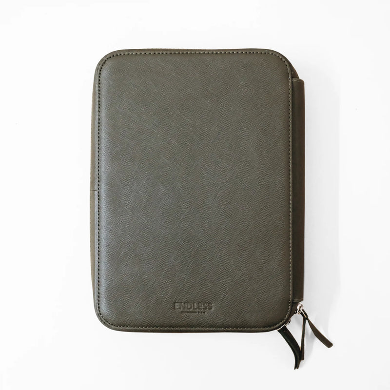 Endless A5 Folio Green (New Saffiano Leather)