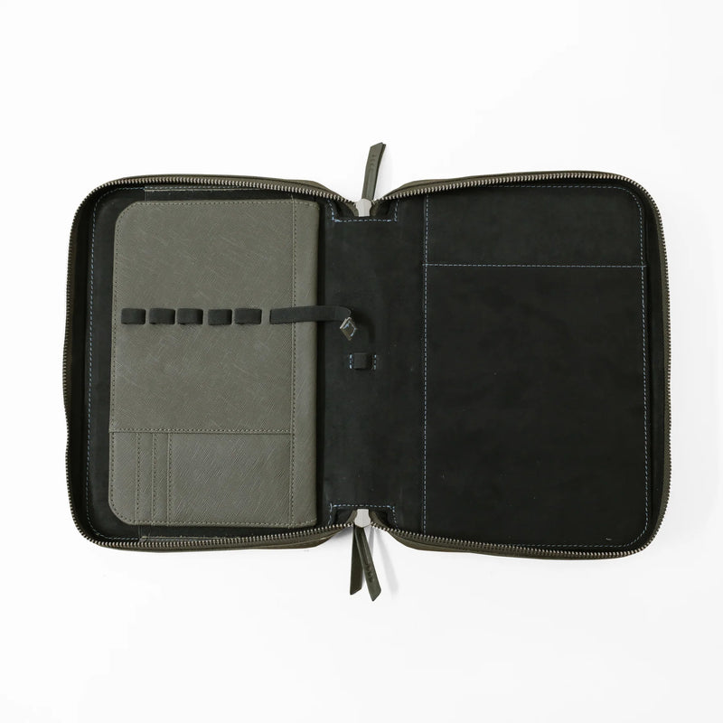 Endless A5 Folio Green (New Saffiano Leather)