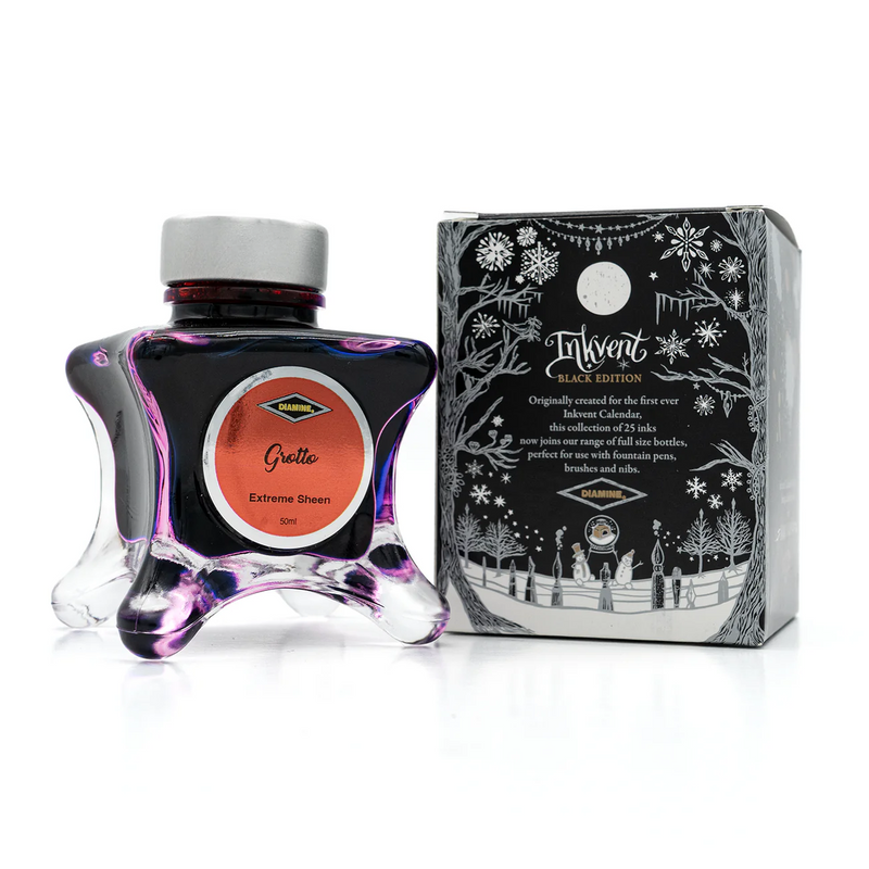 Diamine Black Edition Ink - Grotto Extreme Sheen