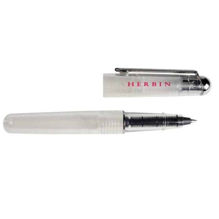 Jacques Herbin Rollerball Cartridge Pen - Transparent