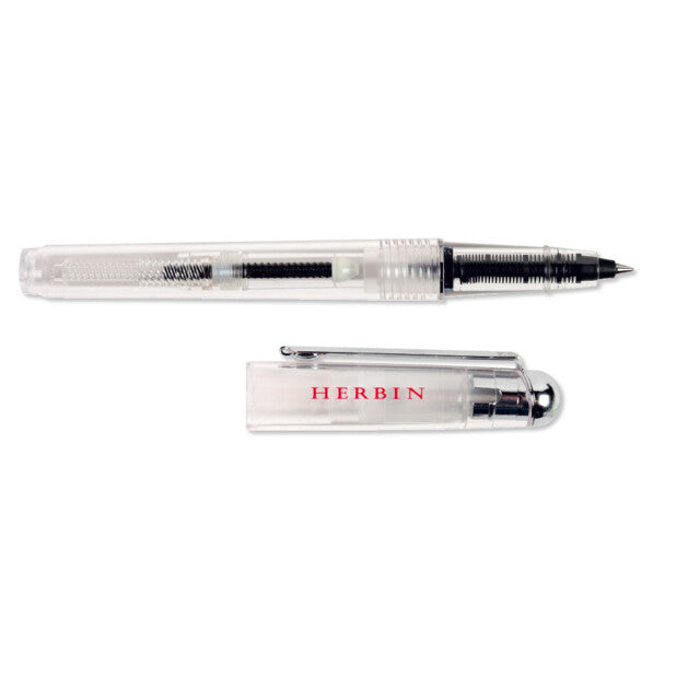 Jacques Herbin Rollerball Pen with Converter - Transparent