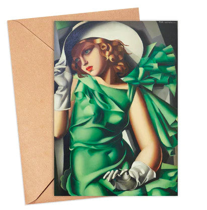 Ikonink Je Une Fille En Vert Card