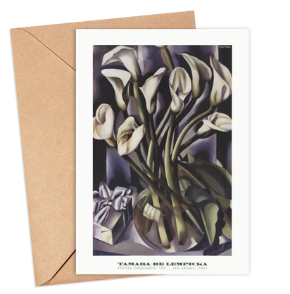 Ikonink Les Arums Card