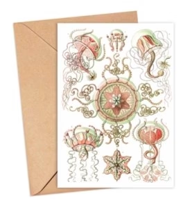 Ikonink Piston Jellyfish Card