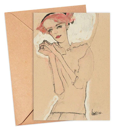 Ikonink Portrait of a Woman Card