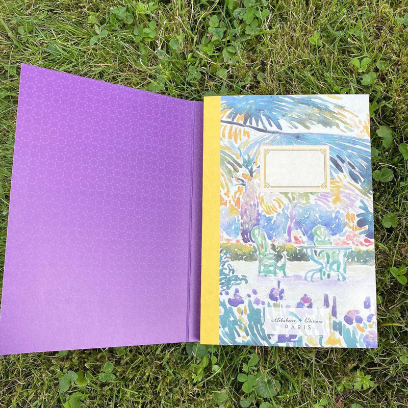 Alibabette Editions Illustrated Journal - Au jardin In the garden