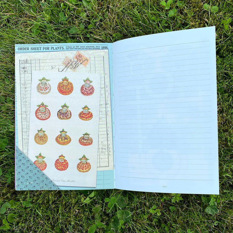Alibabette Editions Illustrated Journal - Au jardin In the garden