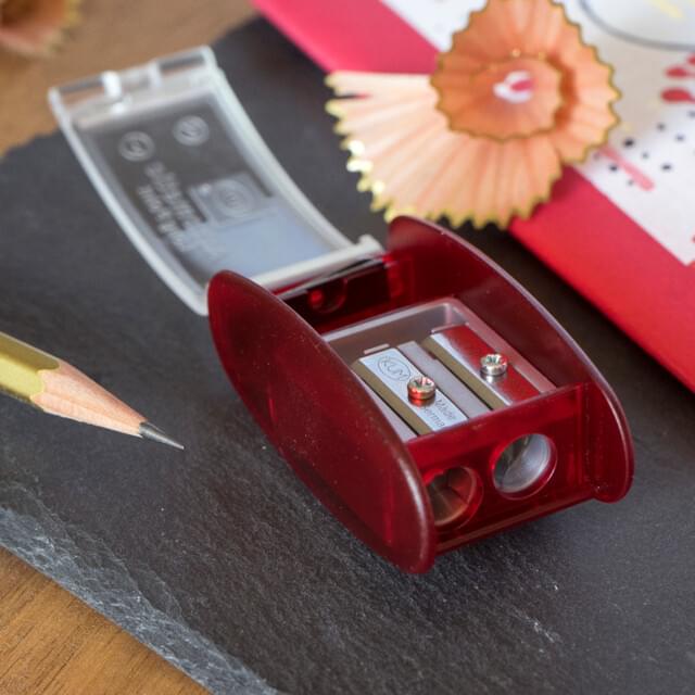 KUM Long-Point Pencil Sharpener AS2 - Red