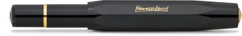 Kaweco Piston Sport Classic Fountain Pen - Black
