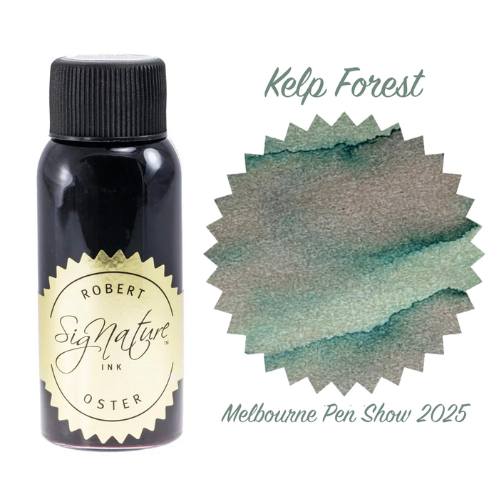 Robert Oster Signature Ink - Kelp Forest (The 2025 Melbourne Pen Show Exclusive Ink)